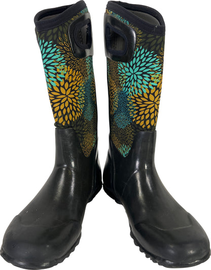 Bogs Women’s North Hampton Floral Waterproof Boots - 8