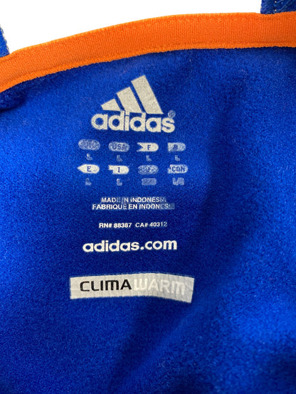 Adidas Men’s Blue Long Sleeve Clima-Warm Fleece Lined Pullover Hoodie - L