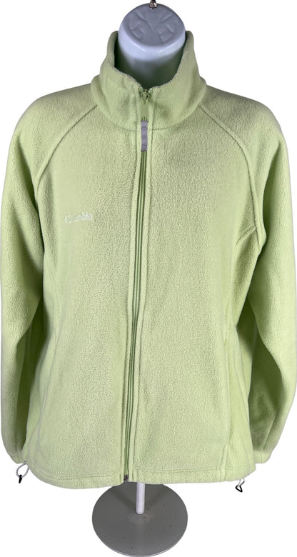 Columbia Women’s Light Green Benton Springs Fleece Full Zip Jacket - M