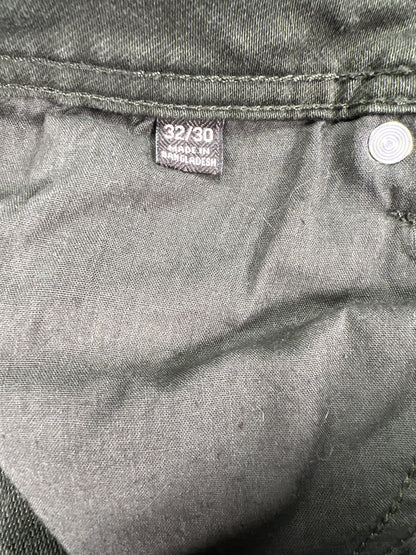 Jacks New York Men’s Green Straight Leg Jeans - 32x30