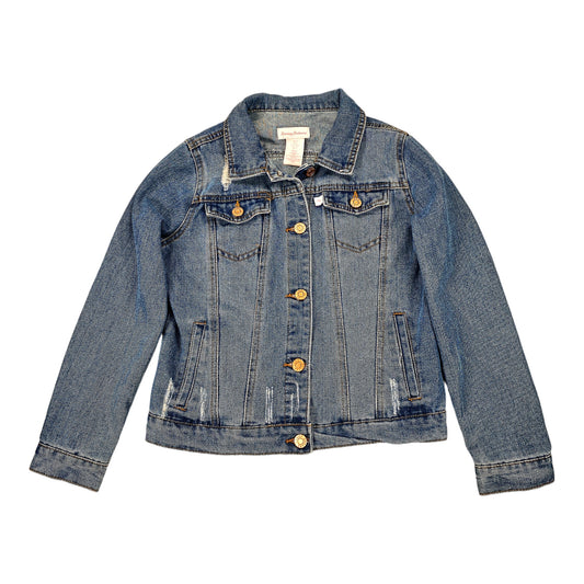 Tommy Bahama Girls Medium Wash Denim Jean Jacket - 12