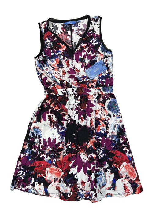 NEW Simply Vera Wang Women's Multi-Color Floral Empire Dress - XS