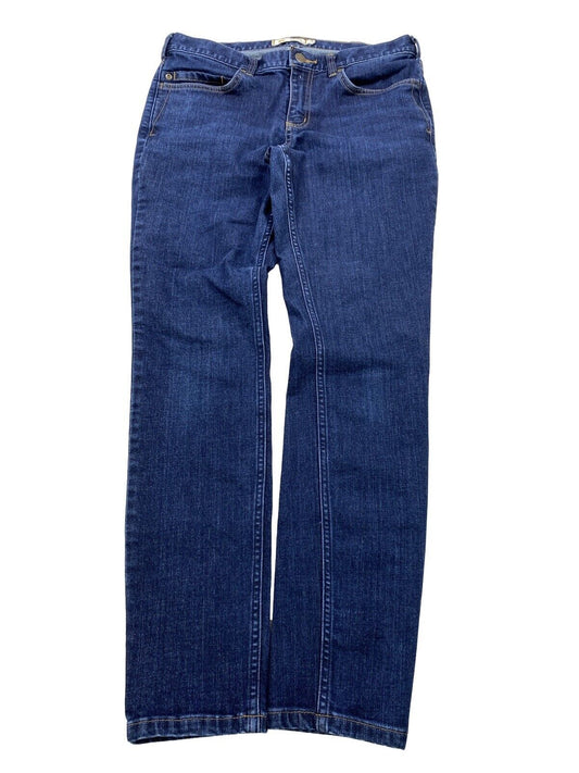 Carhartt Women's Dark Wash Slim Fit Skinny Leg Denim Jeans - 8