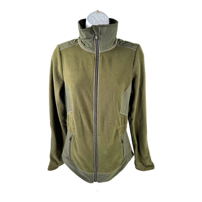 Athleta Women’s Green Fleece Lightweight Full Zip Jacket - XS