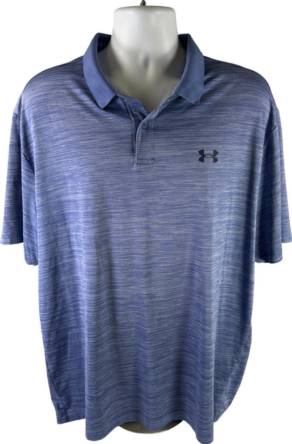 Under Armour Men’s Purple Short Sleeve The Performance Polo - XXL