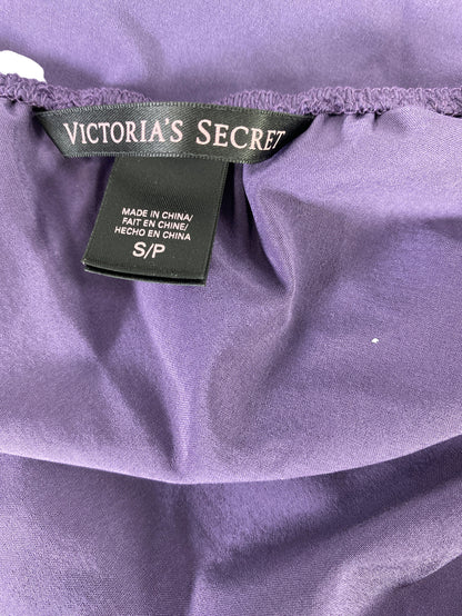 Victoria’s Secret Women’s Purple Criss Cross Strap Chemise Night Gown - S