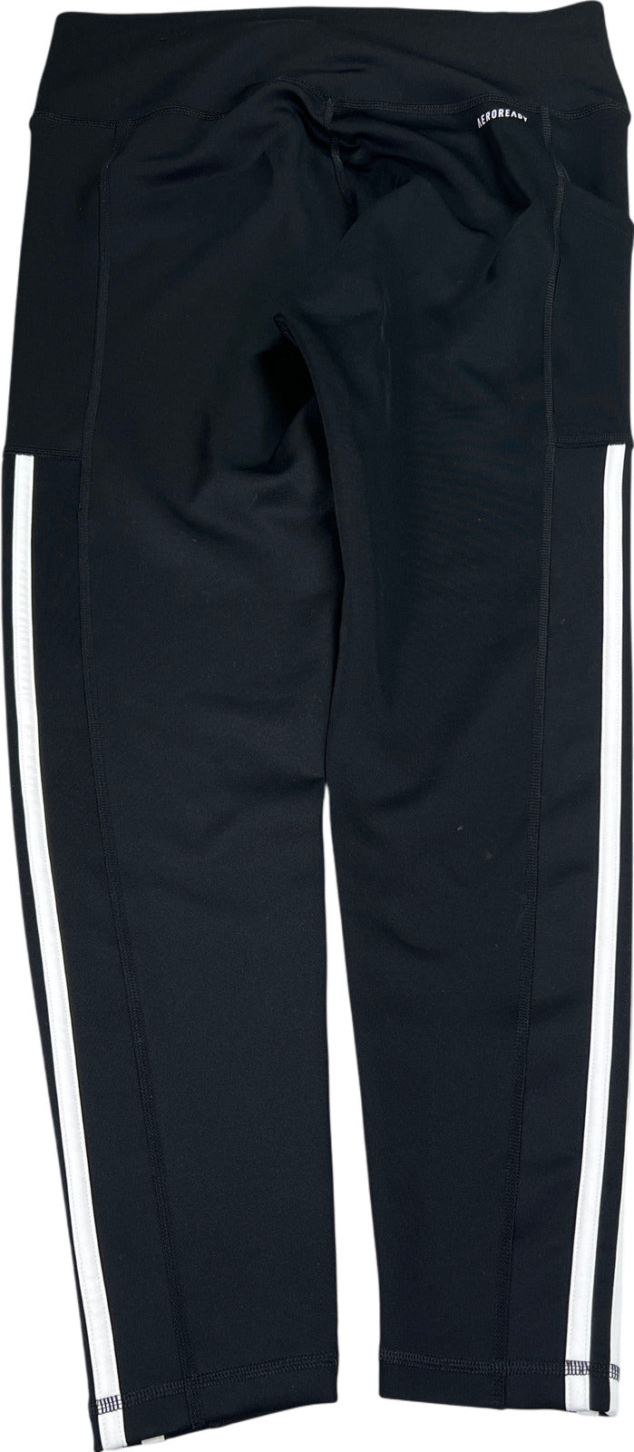 Adidas Women’s Black Aeroready Athletic Leggings - L