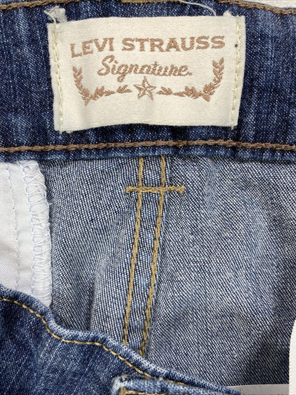 Levi's Signature Women's Medium Wash Crop Denim Jeans - 6