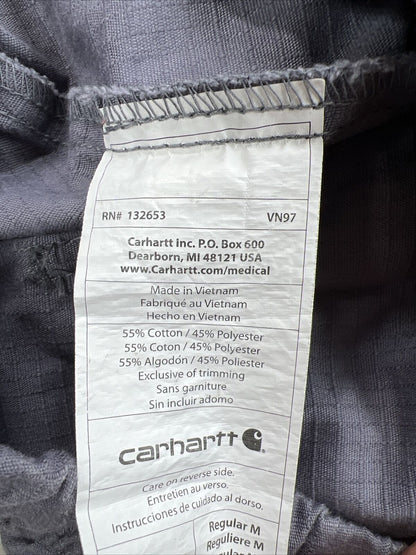 Carhartt Women's Gray Loose Fit Scrub Pants - M Regular