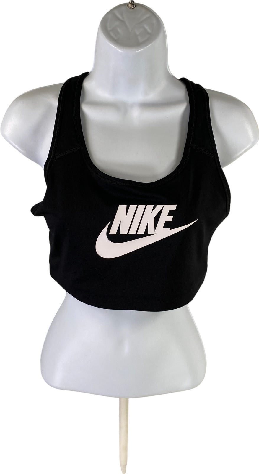 NEW Nike Women’s Dri-Fit Medium Support Classic Swoosh Sports Bra - L