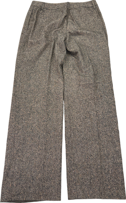 Kate Hill Women’s Brown Wool Dress Pants - 2 Petite