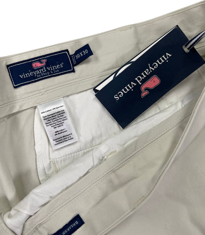 NEW Vineyard Vines Men’s Beige Breaker Chino Khaki Pants - 50x30