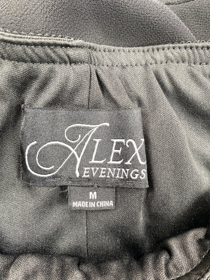 NEW Alex Evenings Women’s Black A-Line Skirt - M