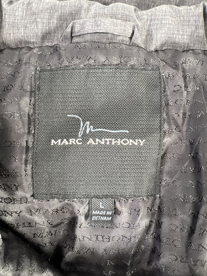 Marc Anthony Men’s Gray Full Zip Puffer Vest - L