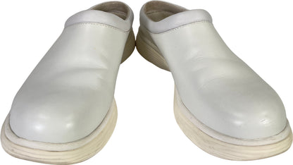 Merrell Men’s White Leather Pro Topo Slide Slip On Mules - 9