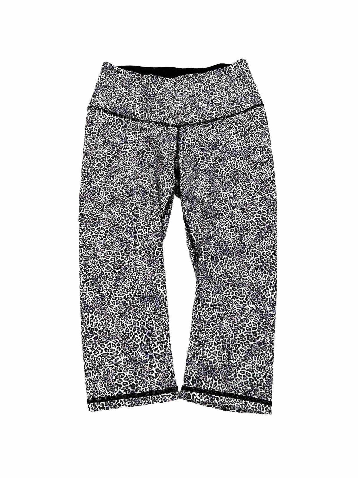 Victoria's Secret Women's Purple Animal Print Knockout Leggings - S