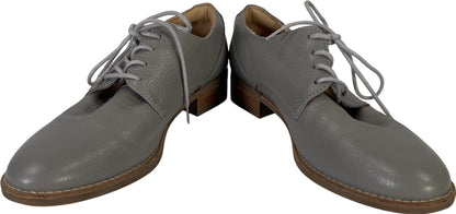 Clarks Cushion Women’s Gray Lace Up Brogues Oxford Shoes - 7