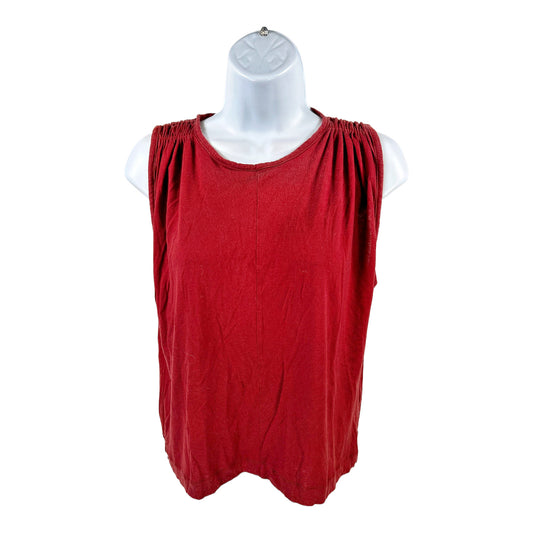 Madewell Women’s Red Sleeveless Tank Top - M