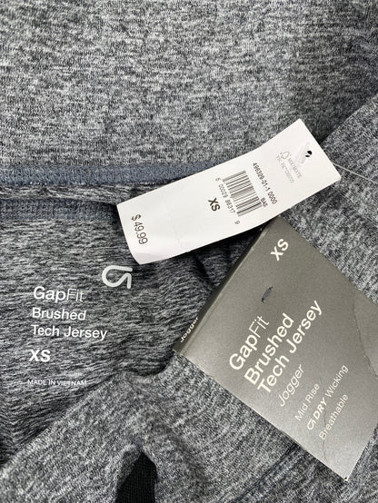 NEW GAP Fit Women’s Gray Brushed Tech Jersey Jogger Pants - XS