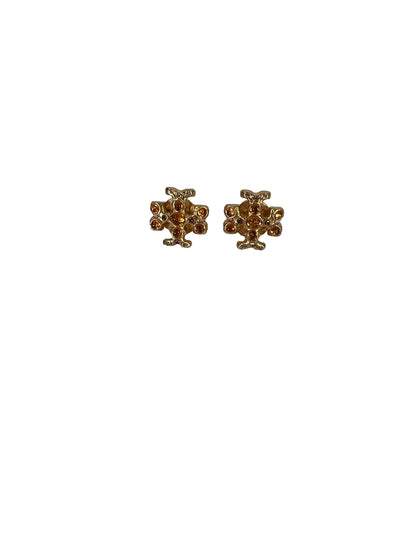 Tory Burch Women’s Goldtone Crystal Roxanne Studded Logo Earrings