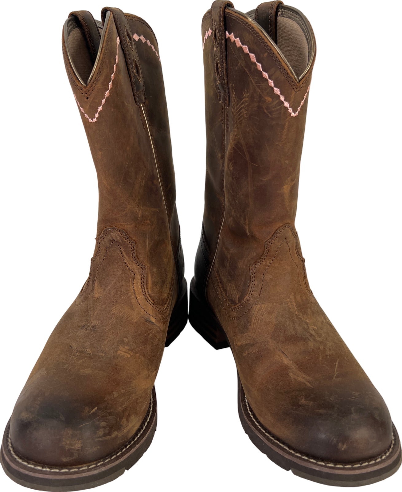 Ariat Women’s Brown Unbridled Roper Western Cowgirl Boots - 8 B