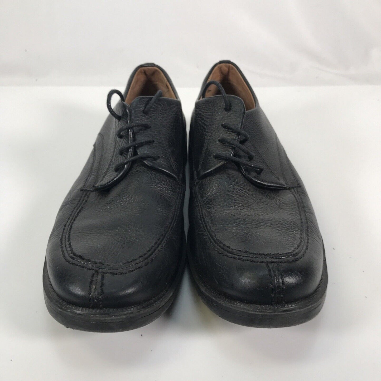 Studio Belvedere Men's Black Leather Lace Up Marley Dress Shoes Sz 9.5 D