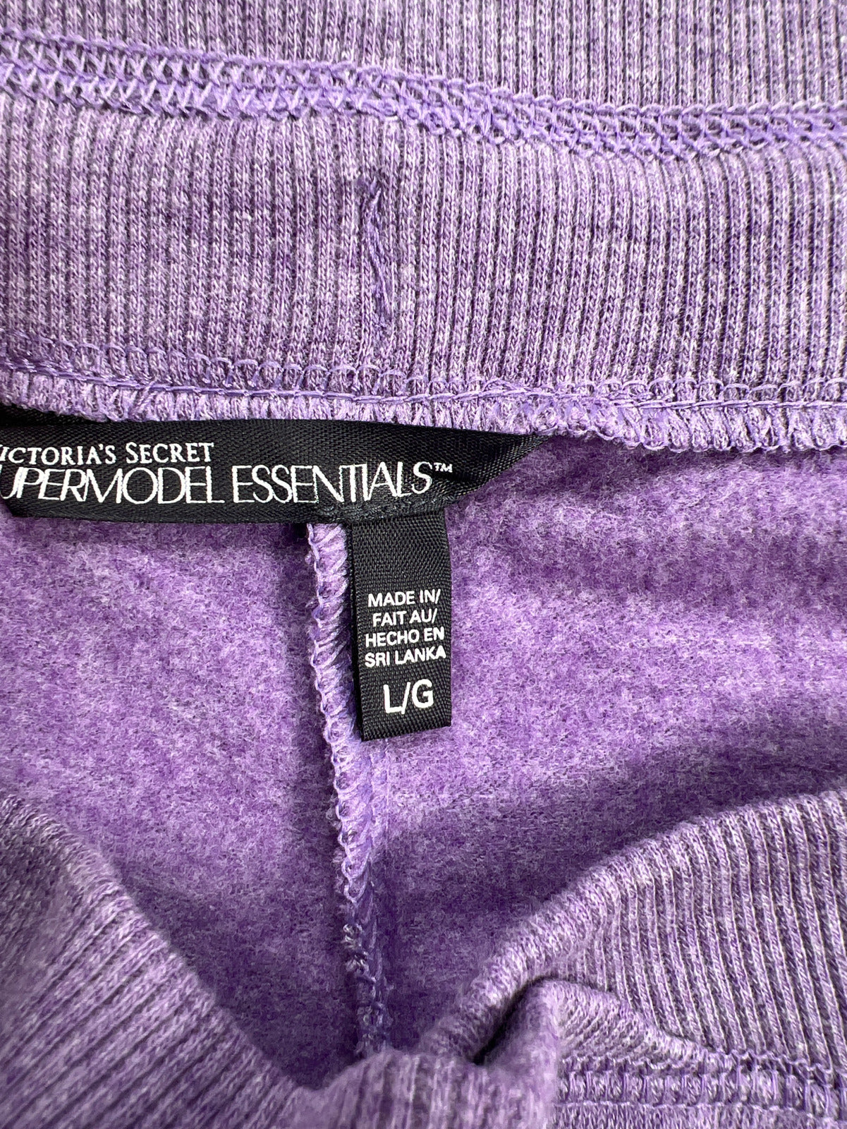 NEW Victoria’s Secret Women’s Purple Supermodel Essentials Sweatpants - L