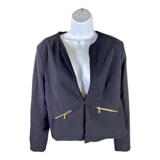 Ellen Tracy Women’s Black Long Sleeve Blazer Jacket - 10