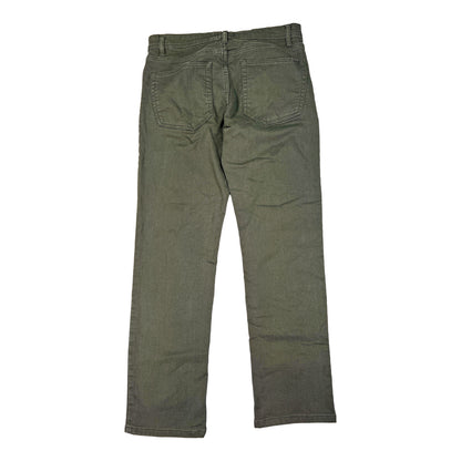 Jacks New York Men’s Green Straight Leg Jeans - 32x30