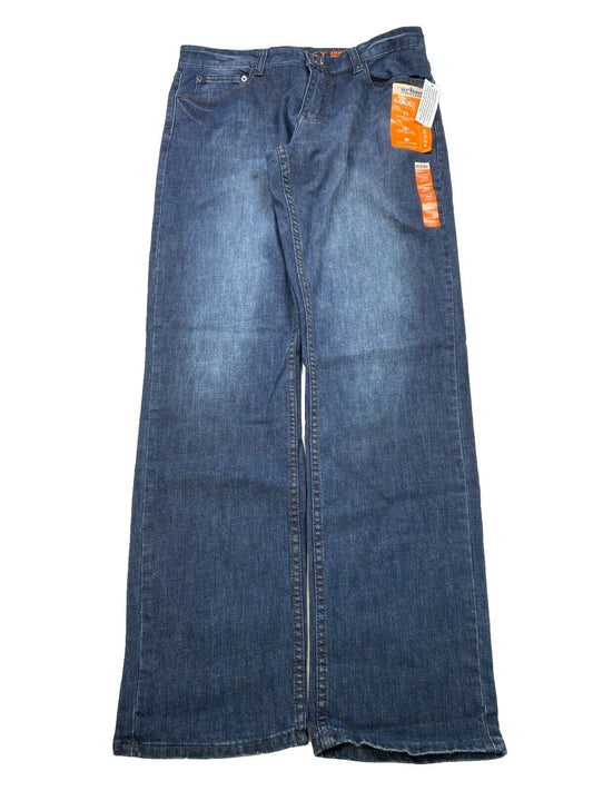 NEW Urban Pipeline Men's Dark Wash Max Flex Straight Jeans - 34x34