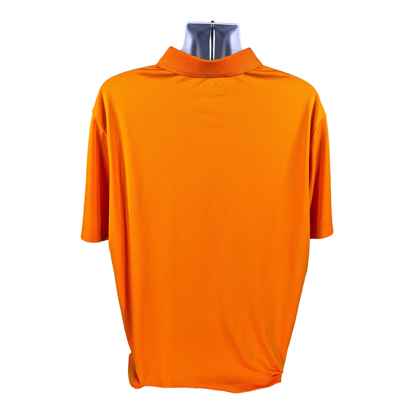 Adidas Men’s Orange Short Sleeve Climacool Golf Polo - 2XL