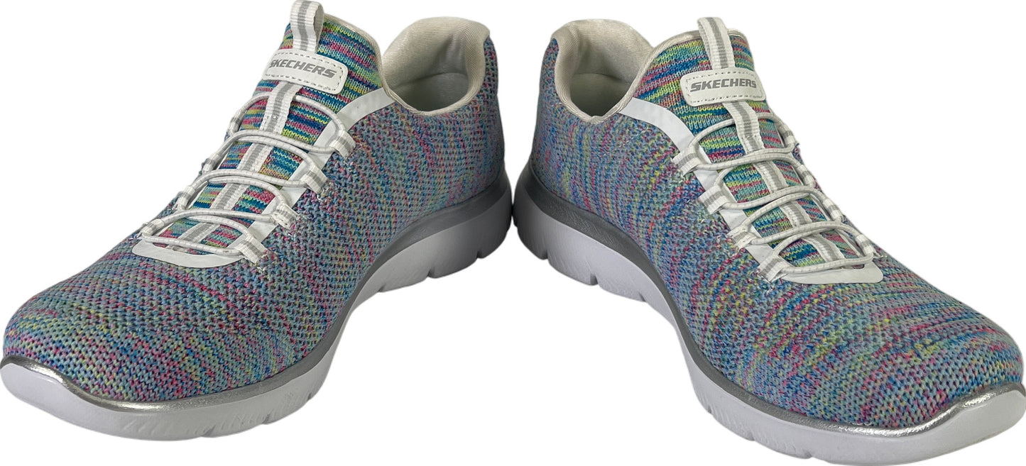 Hers Women’s Multi-Color Memory Foam Empire Game On Sneakers - 8