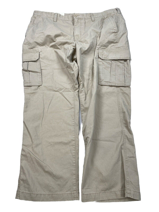 NEW Sonoma Men's Beige Relaxed Fit Cargo Pants - 42x30