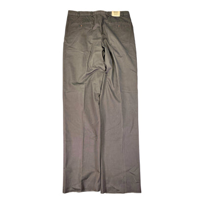 NEW Eddie Bauer Men’s Green Dark Olive Wrinkle Resistant Dress Pants - 38