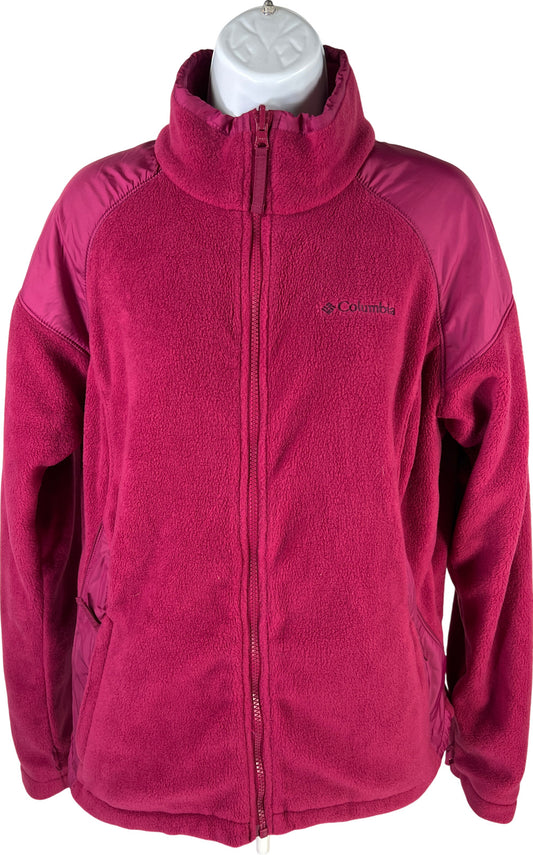 Columbia Women’s Purple Full Zip Interchange Fleece Jacket - XL