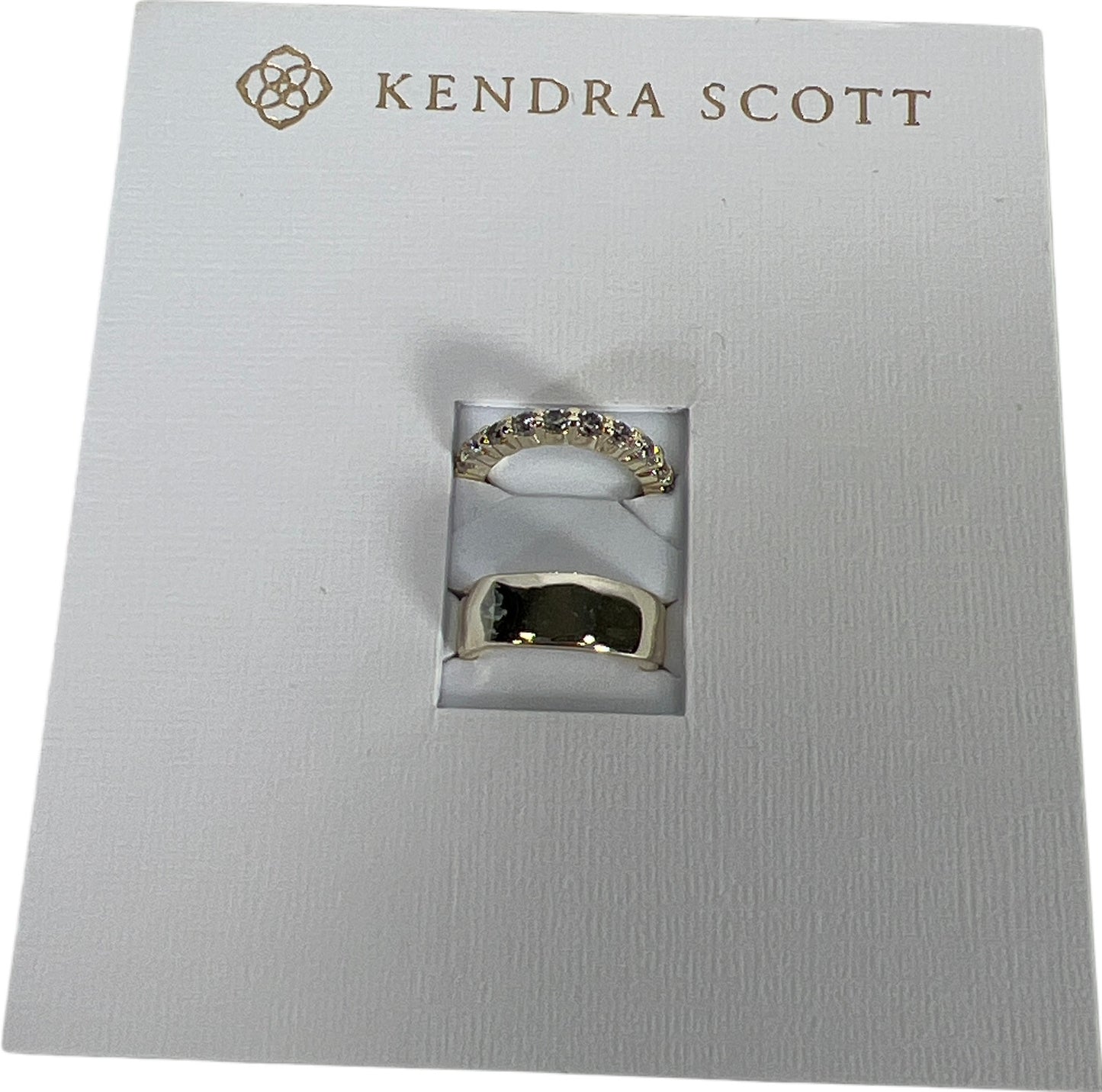 NEW Kendra Scott Women’s Goldtone Rhinestone Selana Ear Cuff Set of 2