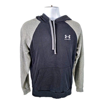 Under Armour Men’s Black/Gray Rival Fleece Sweatshirt - S