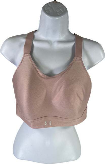 Under Armour Women’s Light Pink UA Continuum High Sports Bra - L