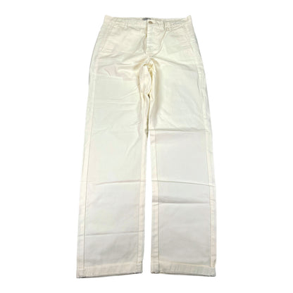 NEW J.Crew Women’s Ivory/White Slouchy Boyfriend Chino Pants - 26 Tall