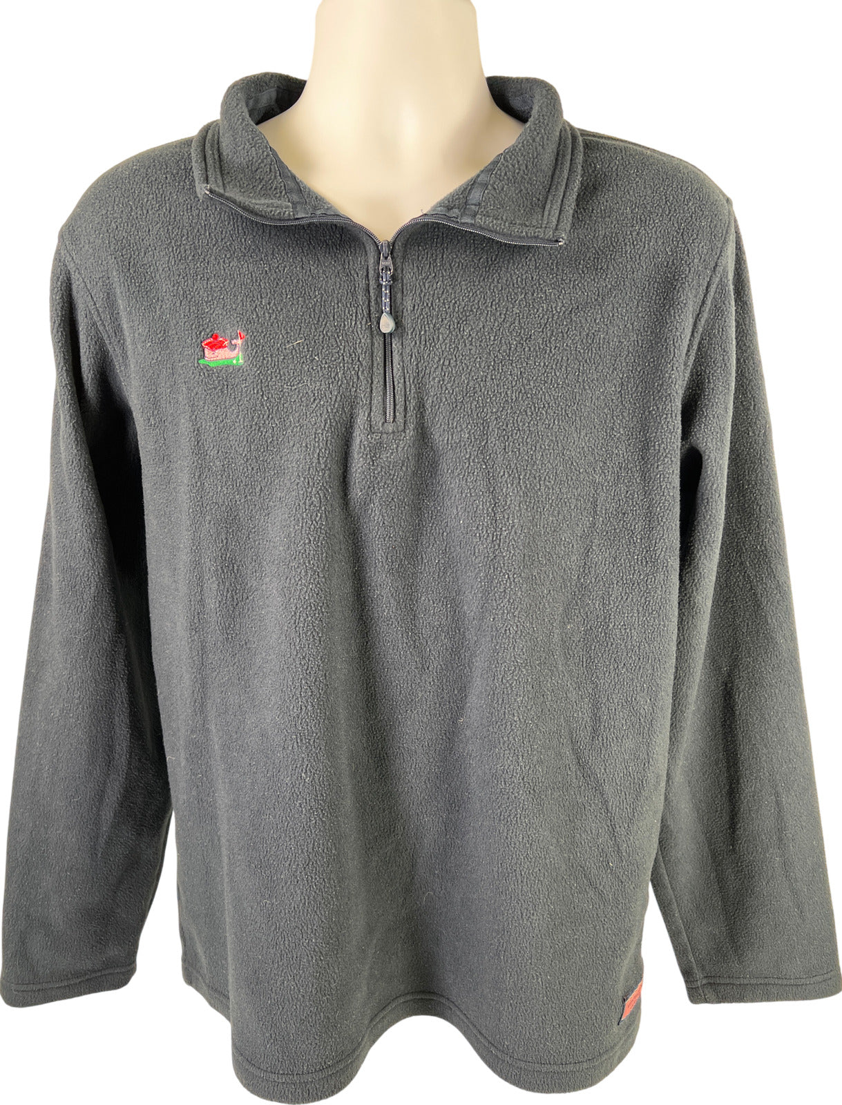 Vineyard Vines Men’s Blue 1/4 Zip Fleece Pullover Jacket - L