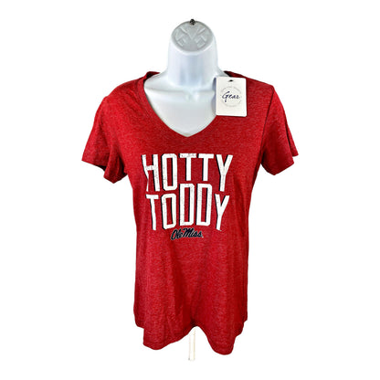 NEW Gear Women’s Red Hotty Toddy Ole Miss T-Shirt - S