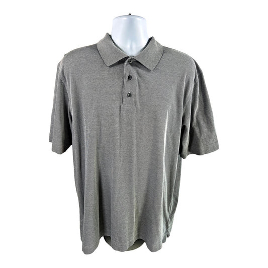 Cutter and Buck Men’s Gray Short Sleeve Polo - XL