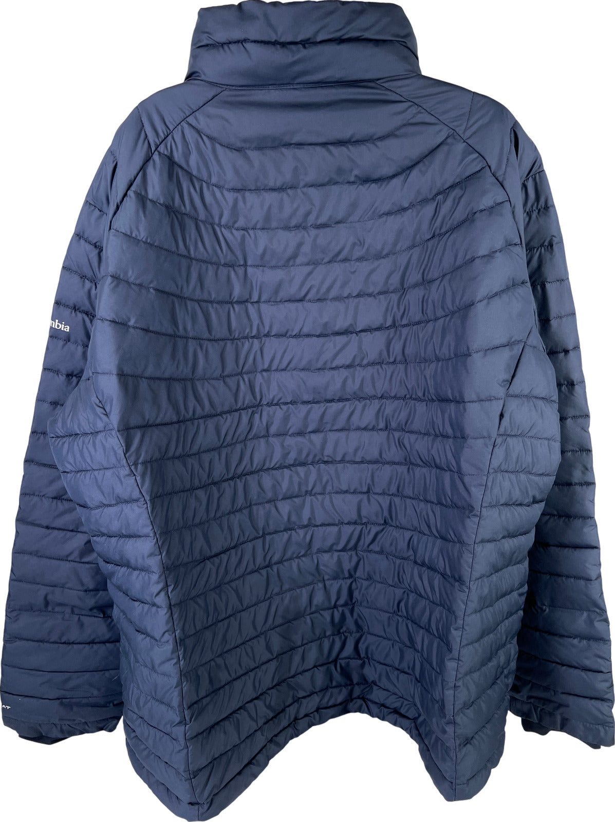 Columbia Women’s Navy Blue Omni Heat Reflective Interior Puffer Jacket - Plus 3X