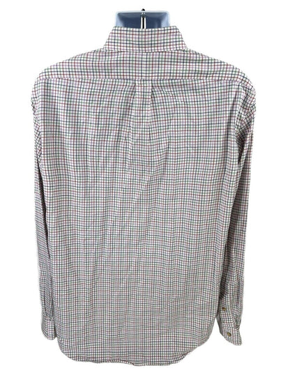 Ralph Lauren Men's Multi-Color Plaid Button Down Shirt - XL