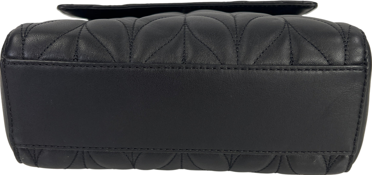 NEW Kate Spade Brayden Briar Lane Quilted Leather Purse in Black