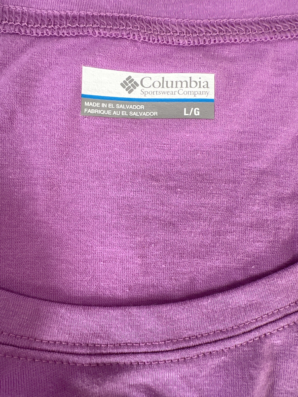 NEW Columbia Women’s Purple Long Sleeve Omni-Shade Shirt - L