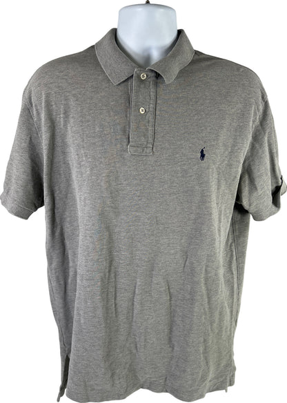 Polo Ralph Lauren Men’s Gray Short Sleeve Polo Shirt - XL