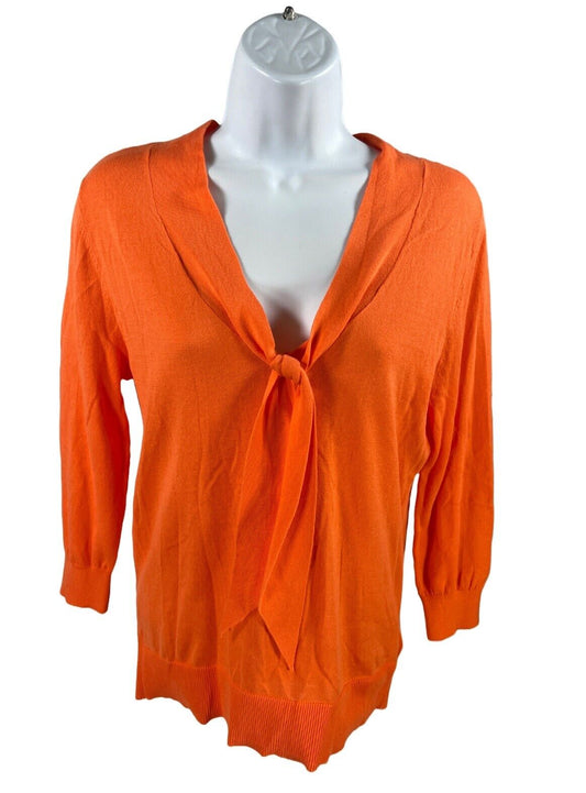 NEW Banana Republic Women's Orange Thin Spring Sweater - S