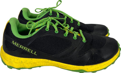 Merrell Big Kids Black/Green Altalight Low Lace Up Athletic Sneakers - 6