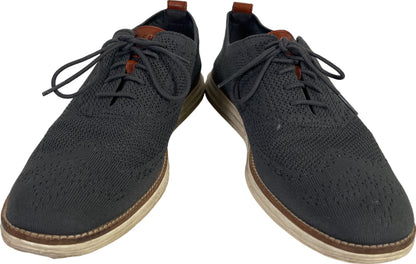 Cole Haan Men’s Blue/Gray Original Grand Knit Oxford Shoes - 11